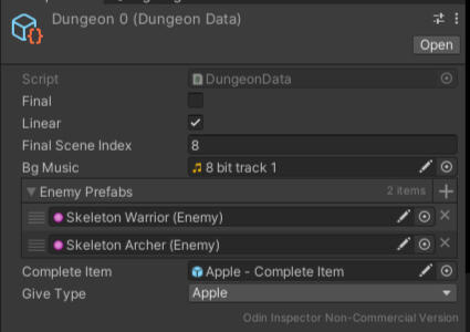 Dungeon Example Configuration